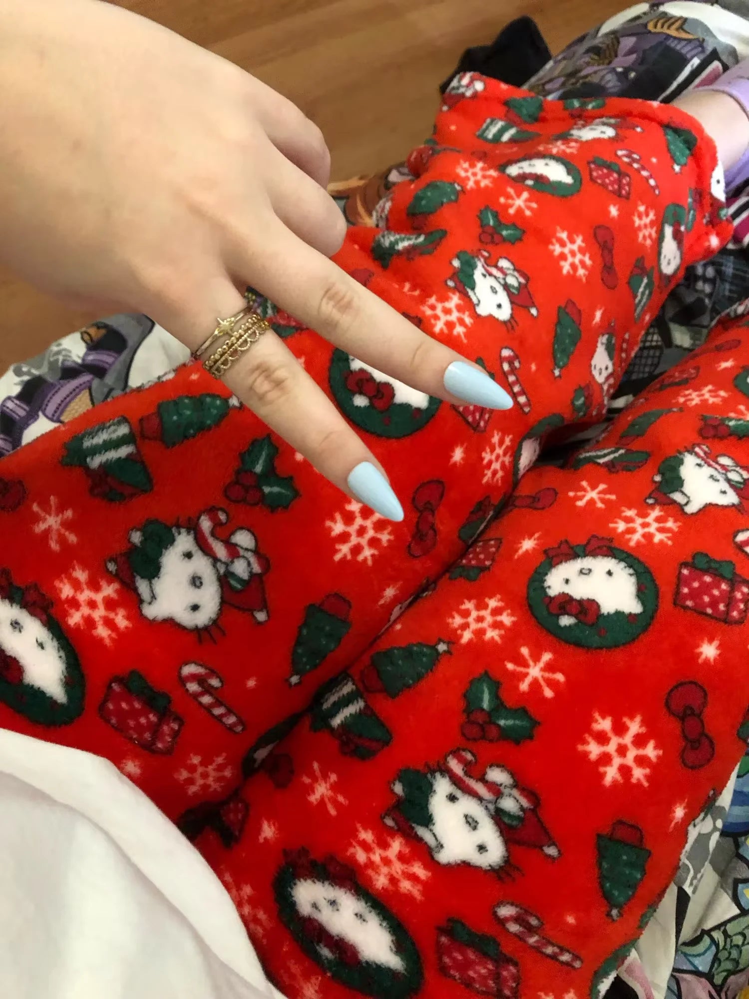 Hello Kitty Spodnie - Słodkie i Wygodne 🌸 *ŚWIATECZNA EDYCJA*